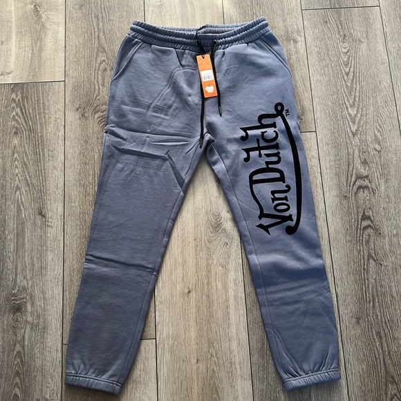 Von Dutch Pants - Von Dutch Dirty Blue Jogger